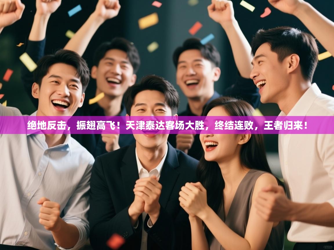 绝地反击，振翅高飞！天津泰达客场大胜，终结连败，王者归来！  第1张